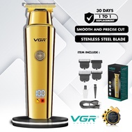 VGR V-947 Professional Cordless Rechargeable Hair & Beard Trimmer LED Display V947 V937 V-937