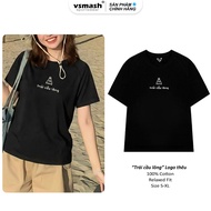 Vsmash Sportwear Men's and Women's Badminton T-shirt – Embroidered "Badminton" – Soft, Breathable, G