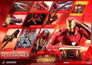 全新未開封 hot toys 1/6 iron man mark l (mk 50) accessory set