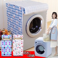 Drum Washing Machine Cover Waterproof Sunscreen Cover Cloth Cover Fully Automatic Haier Little Swan Panasonic Beautiful Anti-dust Universal