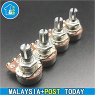 Guitar Volume Knob Potentiometer A500K B500K Potentiometer Spline Potentiometer 15mm Shaft Parts