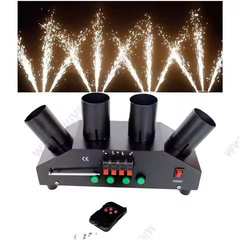 Indoor Stage Machine for Wedding Party Fountain Cold Pyro Decoration