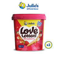 Julies Love Letters Strawberry 705g x 2 tubs