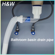 ABS Lavatory sink drain pipe set Sink drain pipe set Bathroom basin drain pipe Sink drain pipe Sink 