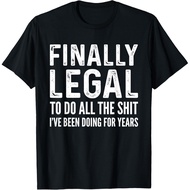 Finally Legal Funny 21St Birthday 2003 Gift For Men & Men T-Shirt