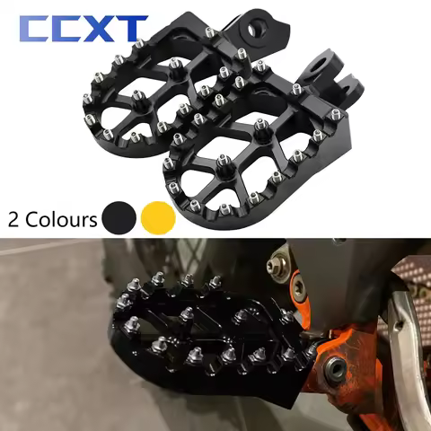 Motorcycle CNC FootPegs Footpeg Pedals Rests For Yamaha Tenere 660 XT660Z Tenere XT660R For Suzuki R