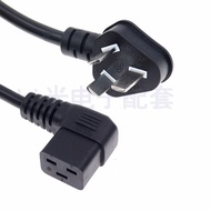 🔥🔥National Standard 16A Tripod Plug to C19 Elbow Room Server UPS Power Extension Cord High Power 480