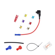 6PCS/Set Mini Size Car Fuse Holder Add-a-circuit Fuse TAP Adapter 12V Car Add-a-circuit Fuse Adapter