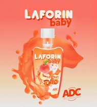 Nước Súc Miệng Laforin Baby Hương Đào 350ml Ngăn Ngừa Răng Mất Không Cồn Cho Trẻ Em Chiết Xuất Keo O