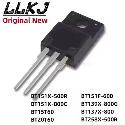 1pcs BT151X-500R BT15T60 BT20T60 BT151F-600 BT139X-800G BT137X-800 BT258X-500R BT151X-800C TO-220F M