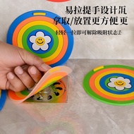 Floor Drain Sticker Rainbow Two-in-One Toilet Toilet Floor Drain Cover Insect-Proof Deodorant Cockro