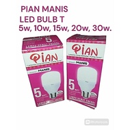PIAN Lamp LED BULB T 5w, 10w, 15w, 20w, 30w