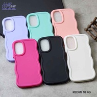 Macaron Wave Case Redmi 10 Redmi 10c Redmi 12 4g Redmi 12c Redmi 13c Redmi 8 Redmi 9 Softcase Silico