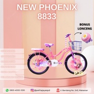 20 Inch Sepeda Anak Perempuan Cewek Mini Mazara Lisella New Phoenix