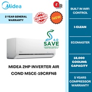 MIDEA 2HP INVERTER AIR COND MSCE-19CRFN8-MIDEA WARRANTY MALAYSIA