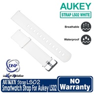 aukey smartwatch strap ls02 20mm original - elegant white