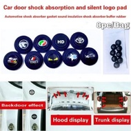 Universal Car Door Shock Absorber Inserts Shockproof Pad Sticker getah pintu kereta Axia Bezza Myvi Saga Alza Viva X70