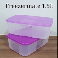 Tupperware Freezermate 1.5L (1) 22.7cm(L) x 15.1cm(W) Purple color
