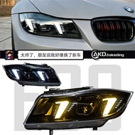 Dedicated to 05-12 BMW 3 Series E90 Headlight Assembly E90 Modified Fang Headlight LED Daytime Runni