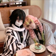 Cosplay Demon Slayer Iguro Obanai Japanese style men's uniform