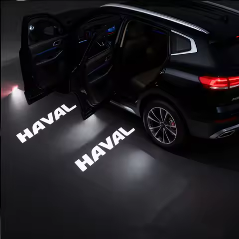 2PCS Wireless For Haval Dargo H6 H2 H5 H7 H8 H9 F7 Jolion M4 Led Car Door Welcome Laser Projector Lo