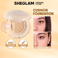 SHEGLAM Lock & Go 48 Hour Longwear Air Cushion Flawless Foundation Matte BB Cushion Makeup Cosmetics