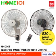 KDK Wall Fan 40cm w/ Remote Ctrl M40MS