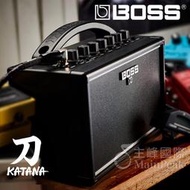 【公司貨】BOSS KATANA MINI 攜帶式 迷你音箱 可裝電池 7瓦 吉他音箱 木吉他 音箱 ROLAND