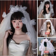 Puffed floral chiffon suitable for all brides code CV222