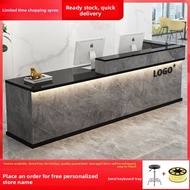 Bar counter, reception desk, service counter, minimalist modern commercial bar counter.
