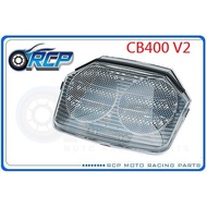 R RCP LED Integrated Tail Light Rear With Turn Signal CB400 CB 400 V2~2003~3103 Taiwan-Made Export P
