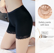 Cooling Safety Pants With Lace Yoga Shorts Stretch Underwear Seluar Keselamatan Celana