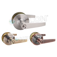 NELON Tubular Lever Door Lock 16411 (Entrance / Bedroom Door / Room Door Lock / HDB Door Lock)