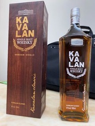 Kavalan Classic Single Malt Whisky 噶瑪蘭經典 單一麥芽威士忌 1000ml