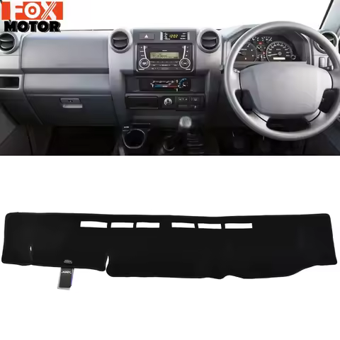Xukey Dashboard Cover For Toyota Landcruiser 70 76 78 79 Series 2009 - 2020 Dash Cover Mat Dashmat P