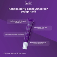 Hybrid sunscreen noir