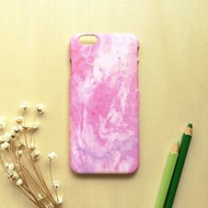 復古粉紅紫大理石噴畫//原創手機殼-iPhone, Samsung, Sony,oppo