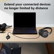 Doublebuy 1 8inch Auxiliary Audios Plugs Extension Cable 3 5mm to 3 5mm Mono Male To Female Cable Ea