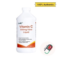 LAC Vitamin C 500mg/15ml Liquid (480ml)