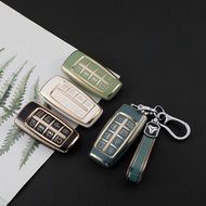 Car TPU Key Case Cover Holder for Hyundai Genesis GV70 GV80 GV90 2020 2021 2022 Key Shell Ring Prote