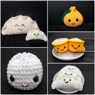 [Handmade] Dimsum Plushie/Keychain