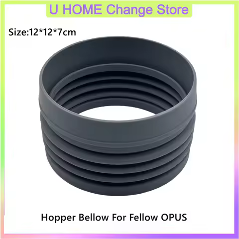 Silicone Bellow Coffee Compressed Volume For Fellow OPUS Coffee Grinder Silo Compression Roll Coffee