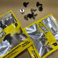 PROTAPER BODY COVER SET SCREW M5x20 SLIVER CHROME &amp; BLACK (ONE SET 10 PCS) LC135 Y15 SNIPER150 MXKING JUPITERMX RS150R