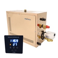 9kw Automatic stainless steel Steam Generator Automatic descaling Sauna Room Steam Bath Machine For 