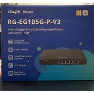 Ruijie Reyee RG-EG105G-P V3 POE+ Multi-Wan Cloud Managed PoE Router