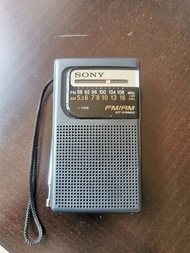 SONY FM/AM收音機