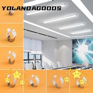 YOLA 5Pcs Spring Terry Clip, Base Tool With Rubber Protection Lamp Tube Clip,  T3/T4/T5/T6/T7/T8/T9/