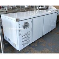 3 DOOR COUNTER CHILLER*BLOWER SYSTEM