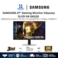 Samsung 27" Odyssey OLED G6 | G61SD QHD | 240Hz Gaming Monitor | LS27DG610SEXXS