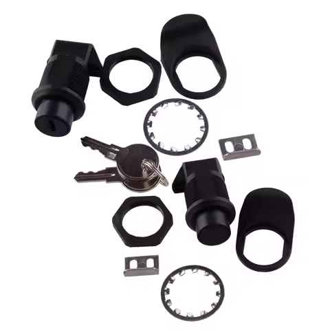 93-304 93-303 Marine Push Button Latch Lock & Non-Locking Fit For 1 Inch Mounting Hole Boat RV Door 